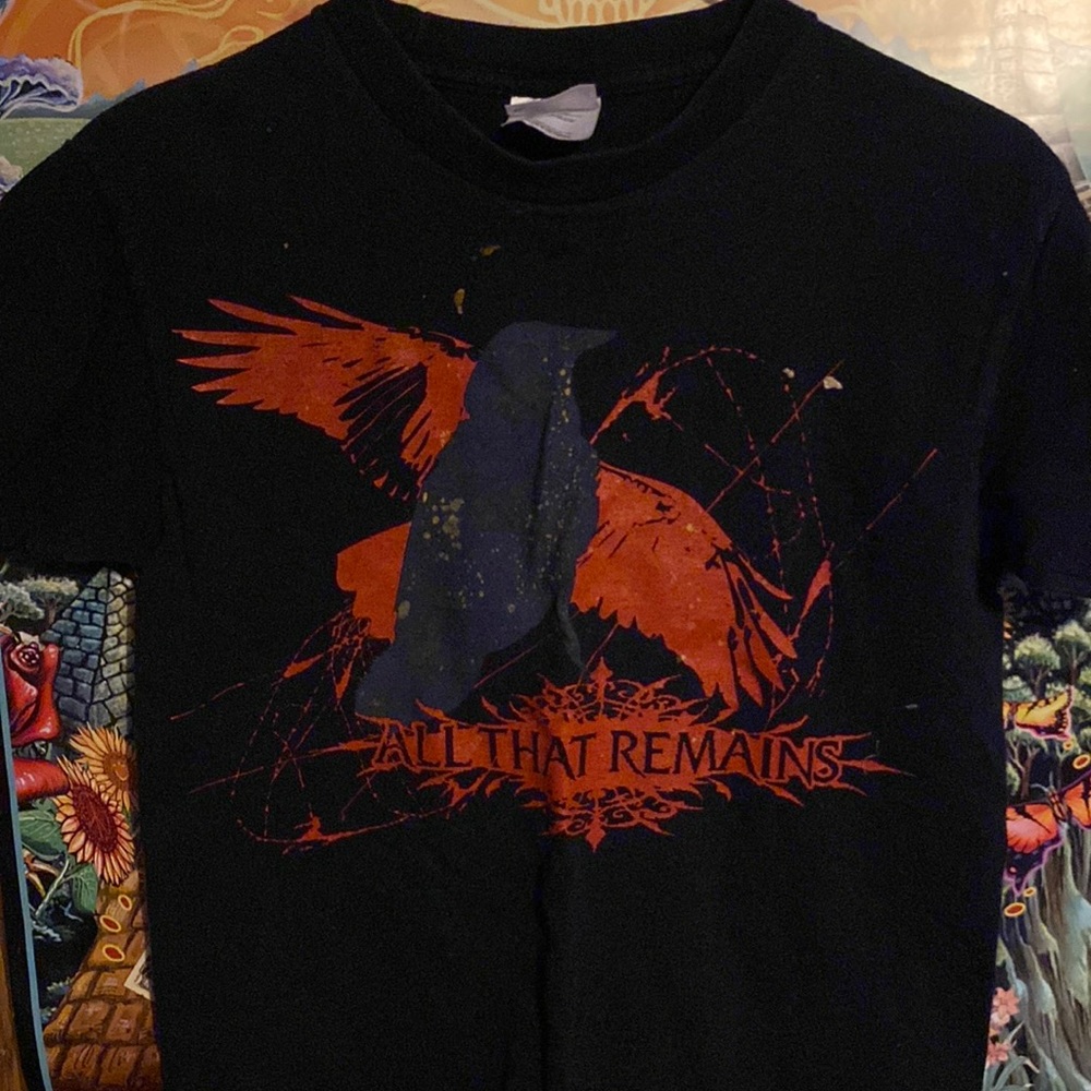 All That Remains crow t shirt